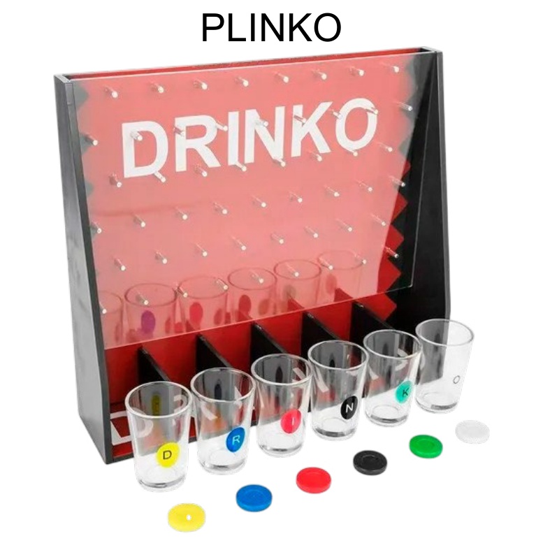 [EB-TY364303] Plinko Drinko 28.5×26 cm — Caja x20 pzas