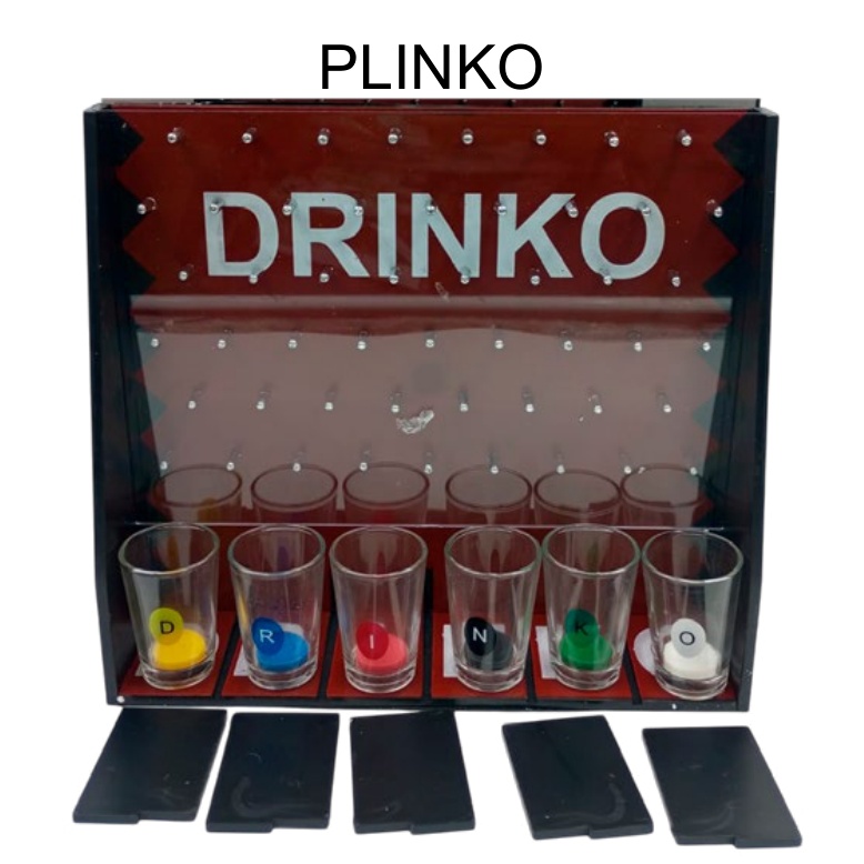 [EB-TY364302] Plinko Drinko 31×27.5 cm — Caja x12 pzas