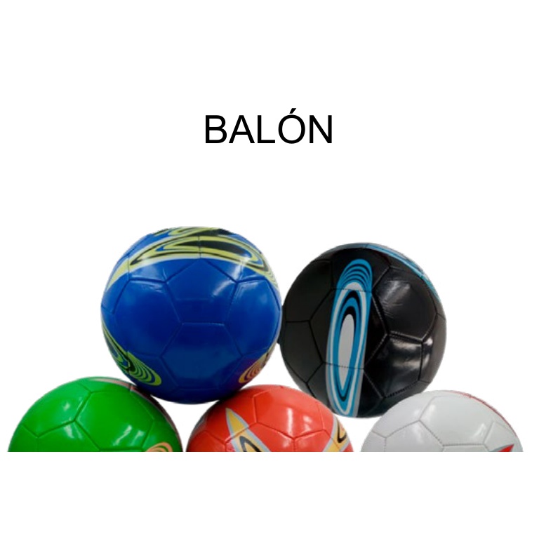 [EB-TY363268] Balón de futbol No.5 22 cm — Caja x100 pzas