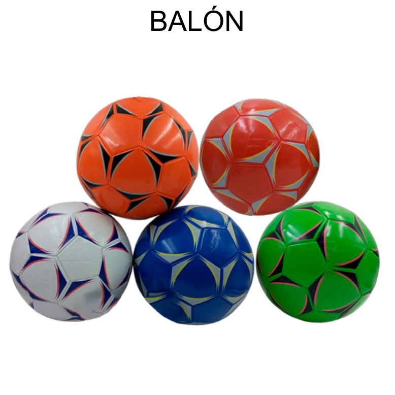 [EB-TY362105] Balón de futbol No.5 22 cm — Caja x100 pzas