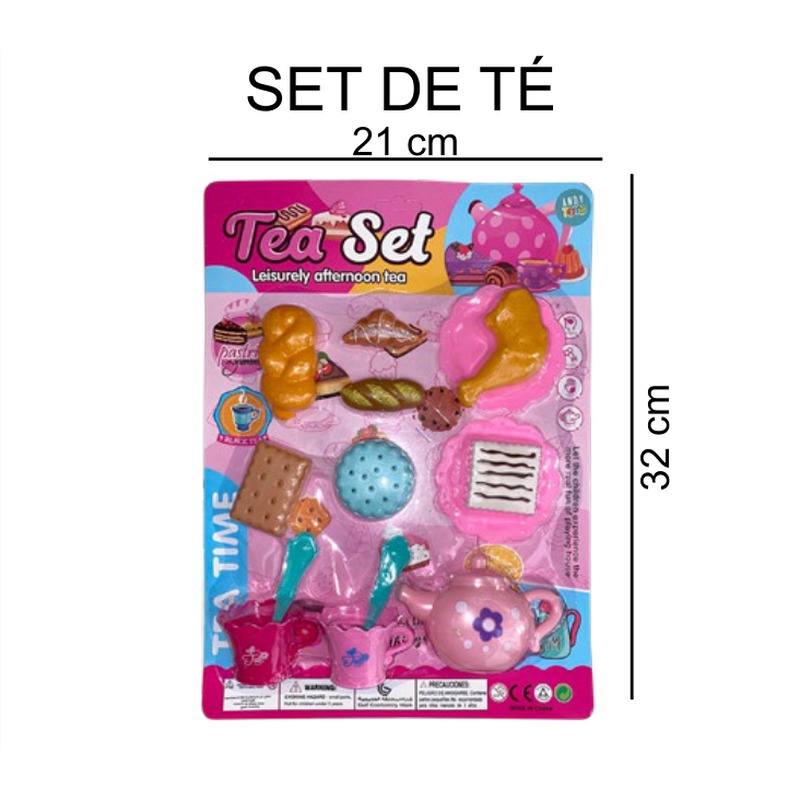 [EB-TS92288] Set Cocina Kitchen Grande Ollas Sartén Alimentos Utensilios Rosa Amarillo Azul 25x34 cm — Caja 144 pz
