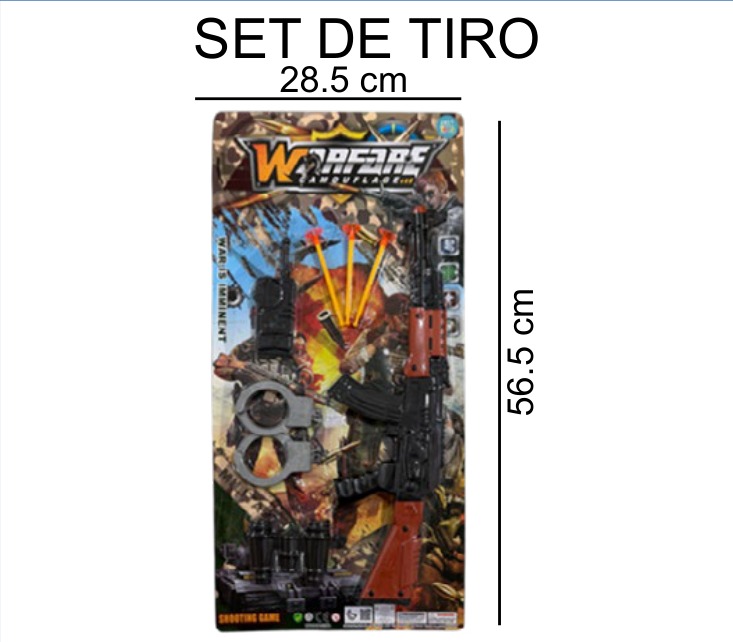 [EB-TS92210] Policía Set Completo Blister 28×56 cm Plástico — Caja x120 pz