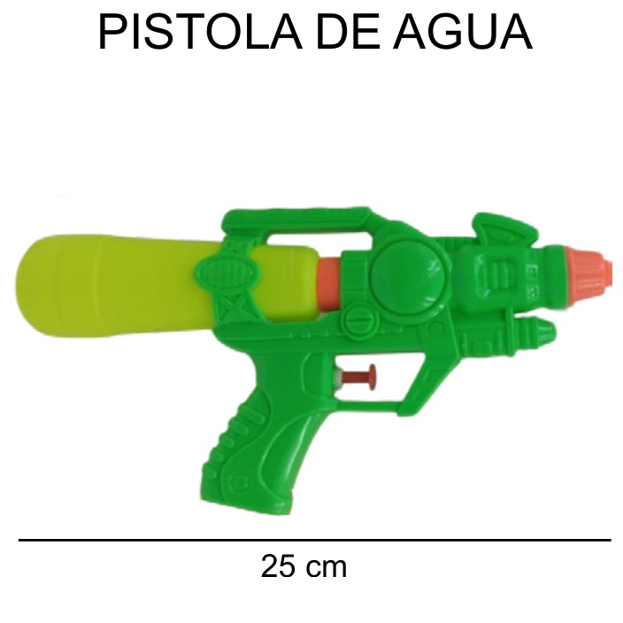 [EB-TS95934] Pistola Agua 25x13x4cm 3 Colores Plástico x384pz — WEISCO