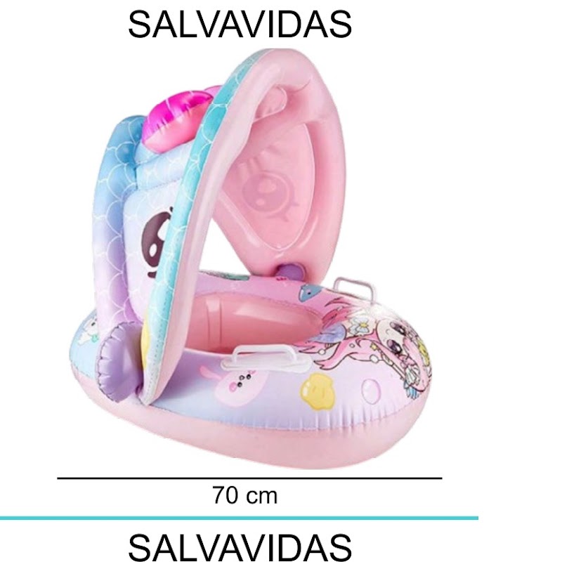[EB-TY362417] Barquito Salvavidas Inflable 70cm PVC para Bebé x80pz — WEISCO