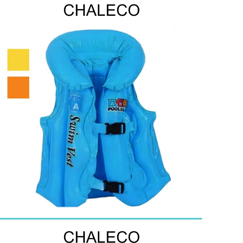 [EB-TY362383] Chaleco Salvavidas Inflable 55cm Doble Cámara Step A x180pz