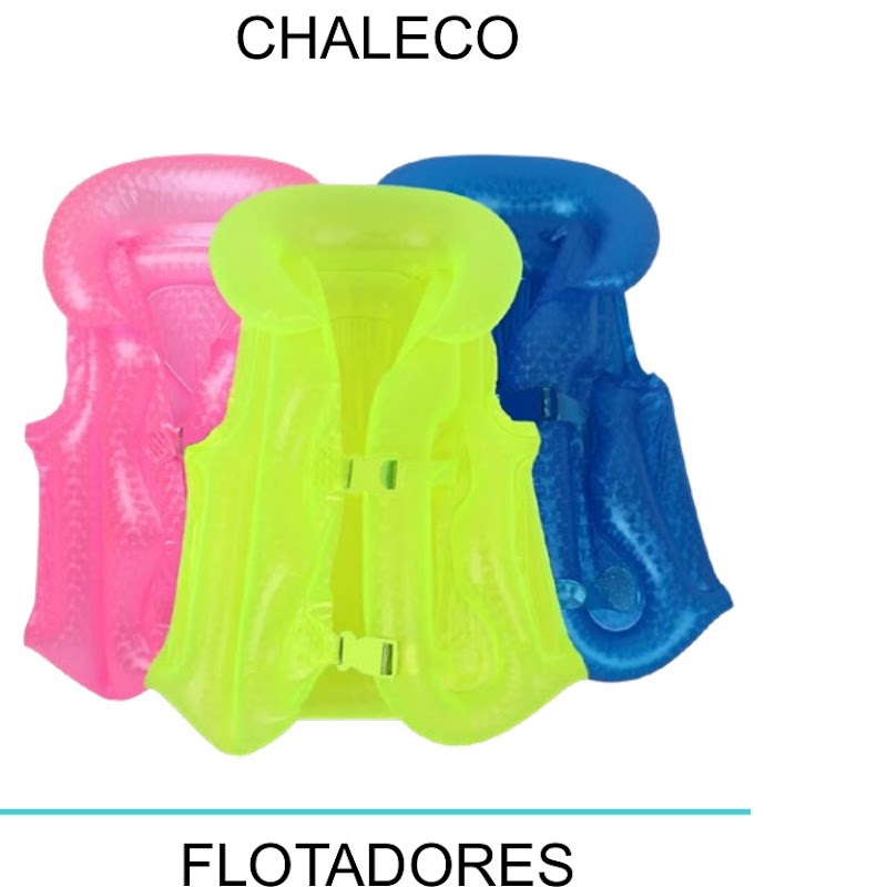[EB-TY362380] Chaleco Salvavidas Inflable 55cm 3 Colores Talla L x180pz