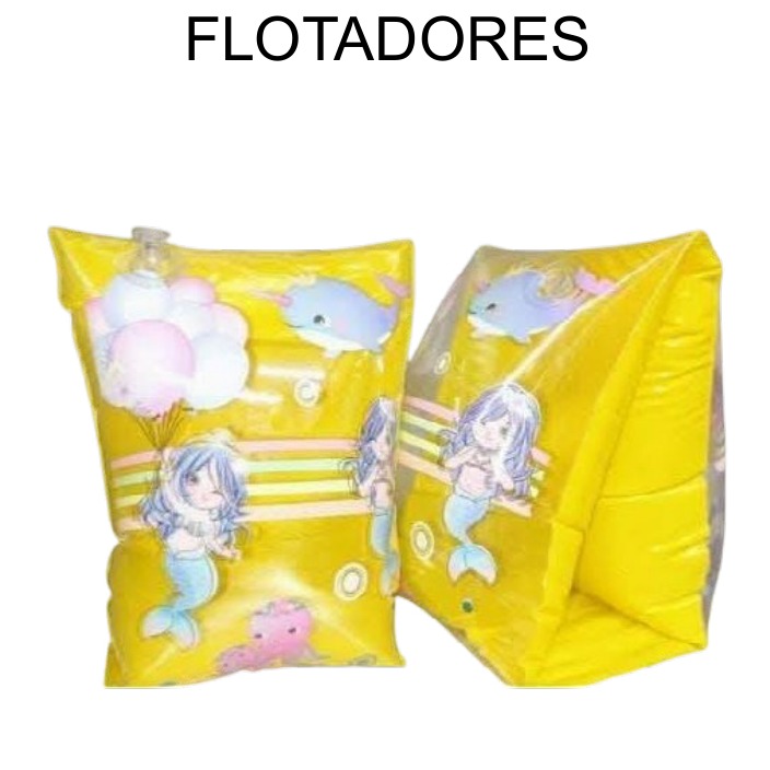 [EB-TY362586] Flotadores de Brazo Inflables 23x27cm Talla M Colores x600pz