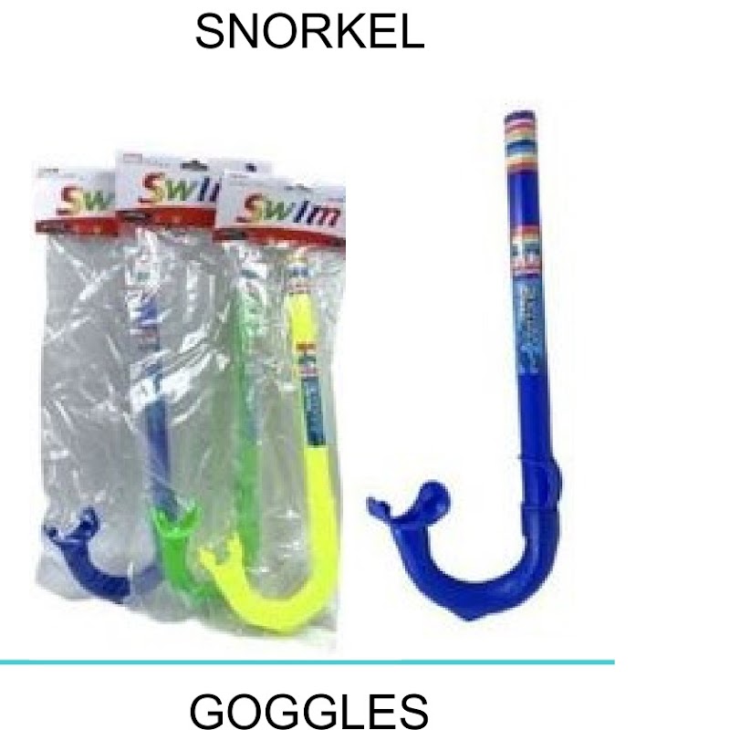 [EB-TY360835] Snorkel de Buceo 33cm 4 Colores Plástico x480pz — WEISCO