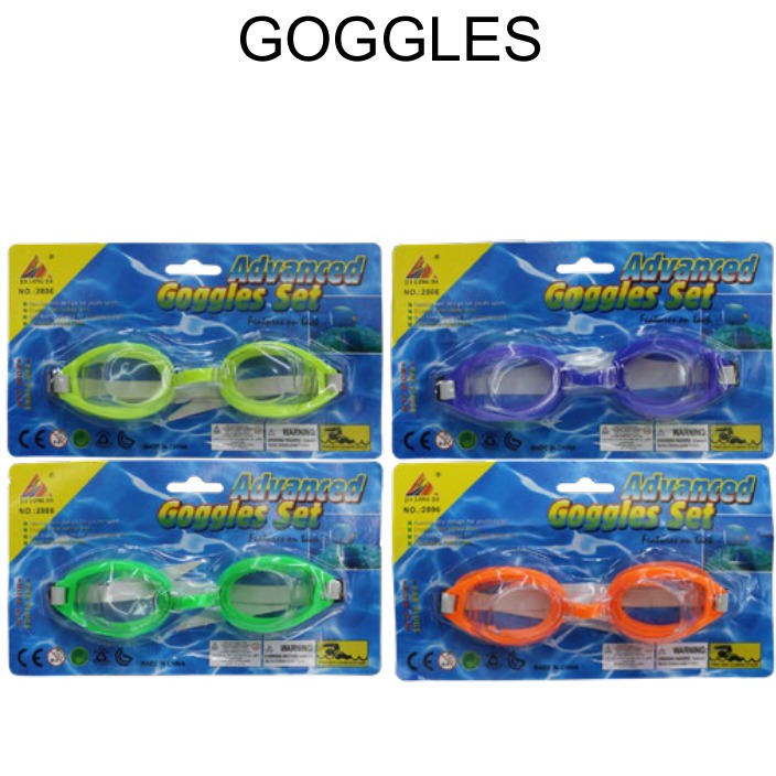 [EB-SP62218] Goggles de Natación Varios Colores 20x14cm x324pz — WEISCO