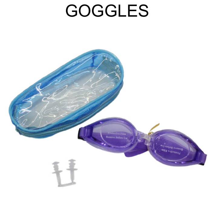 [EB-TY361933] Goggles de Natación en Estuche Plástico 20x14cm x400pz — WEISCO