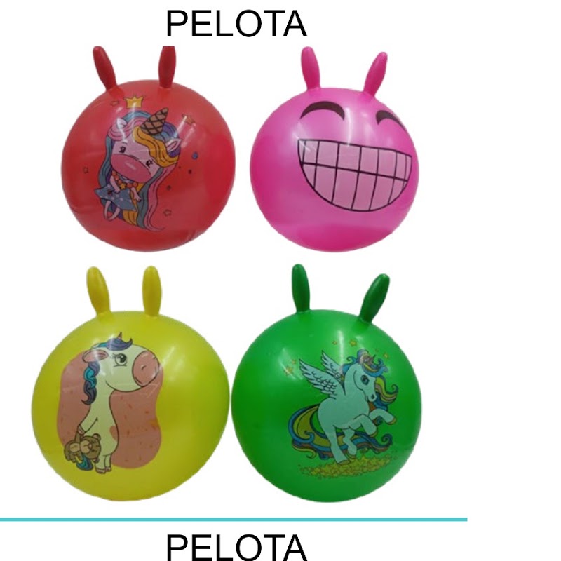 [EB-TY363267] Pelota Inflable 22cm PVC con Orejas Decorativas x360pz — WEISCO
