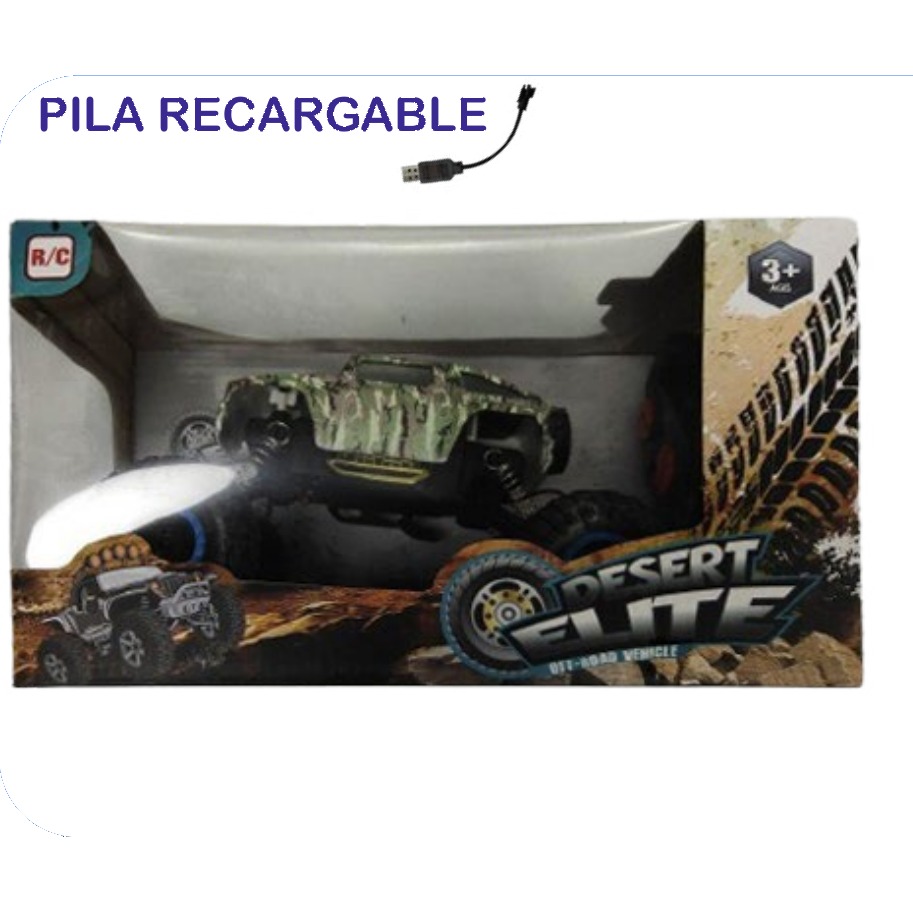 [EB-TS85879] Carro RC Desert Elite Buggy Recargable Todoterreno | EB-TS85879 | Caja x36 pzas