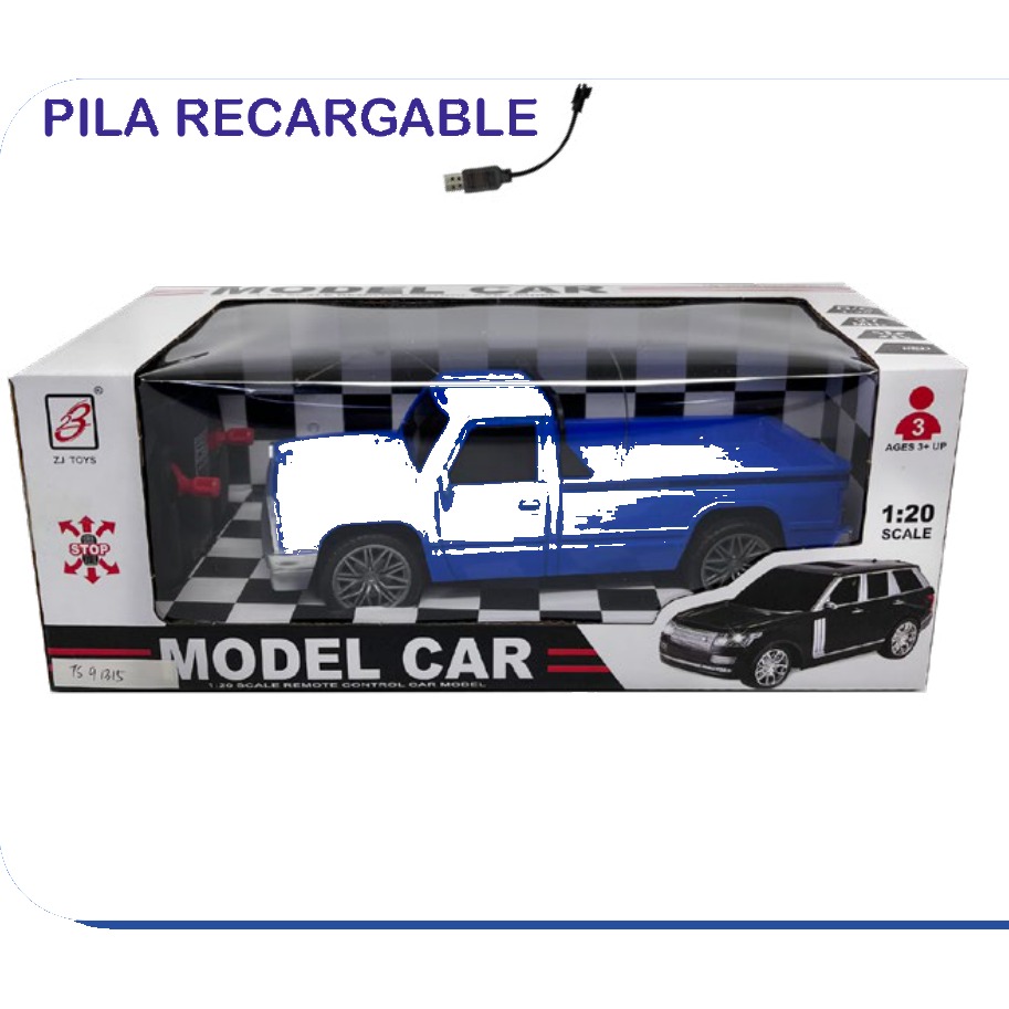 [EB-TS91315] Carro RC Model Car Camioneta 4 Canales con Luz Recargable 1:20 | EB-TS91315 | Caja x60 pzas