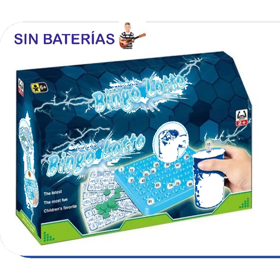 [EB-TS67487] Bingo Lotto 90 Números 48 Tarjetas Versión Compacta | EB-TS67487 | Caja x48 pzas