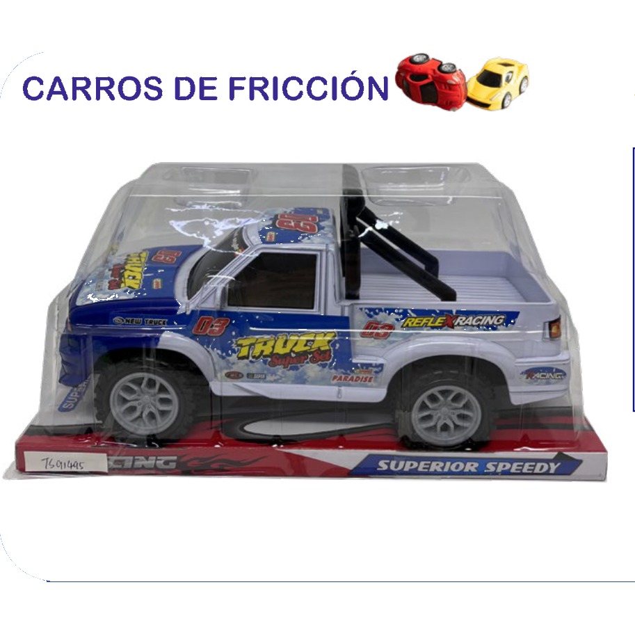 [EB-TS91495] Camioneta Superior Speedy Fricción 2 Colores | EB-TS91495 | Caja x72 pzas