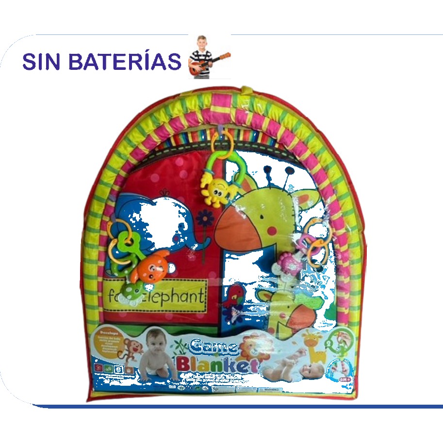 [EB-TS85448] Gimnasio Bebé Game Blanket con Accesorios Colgantes | EB-TS85448 | Caja x24 pzas