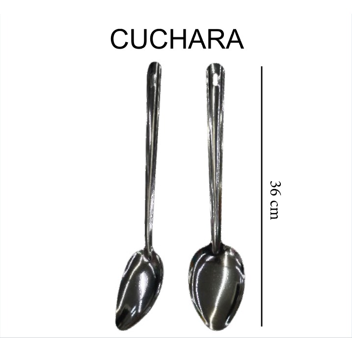 [EB-KC50095] Cuchara de Servicio Acero Inox 36 cm KC50095 — Caja 240 pzas