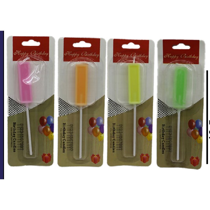 [EB-PT10285] Vela Número Cumpleaños 10.5 cm Colores 0-9 para Pastel — Caja x600