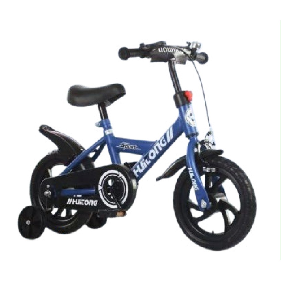 [EB-TY365887] Bicicleta Infantil Rodada 12 Azul con Rueditas
