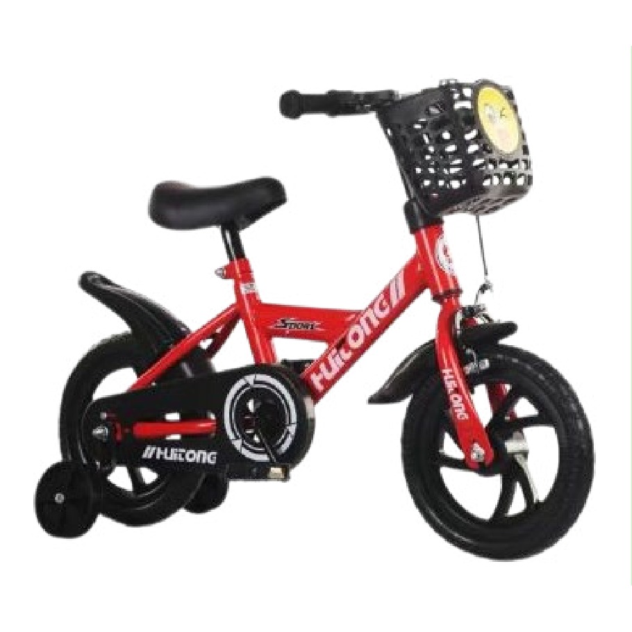[EB-TY365886] Bicicleta Infantil Rodada 12 Rojo con Rueditas