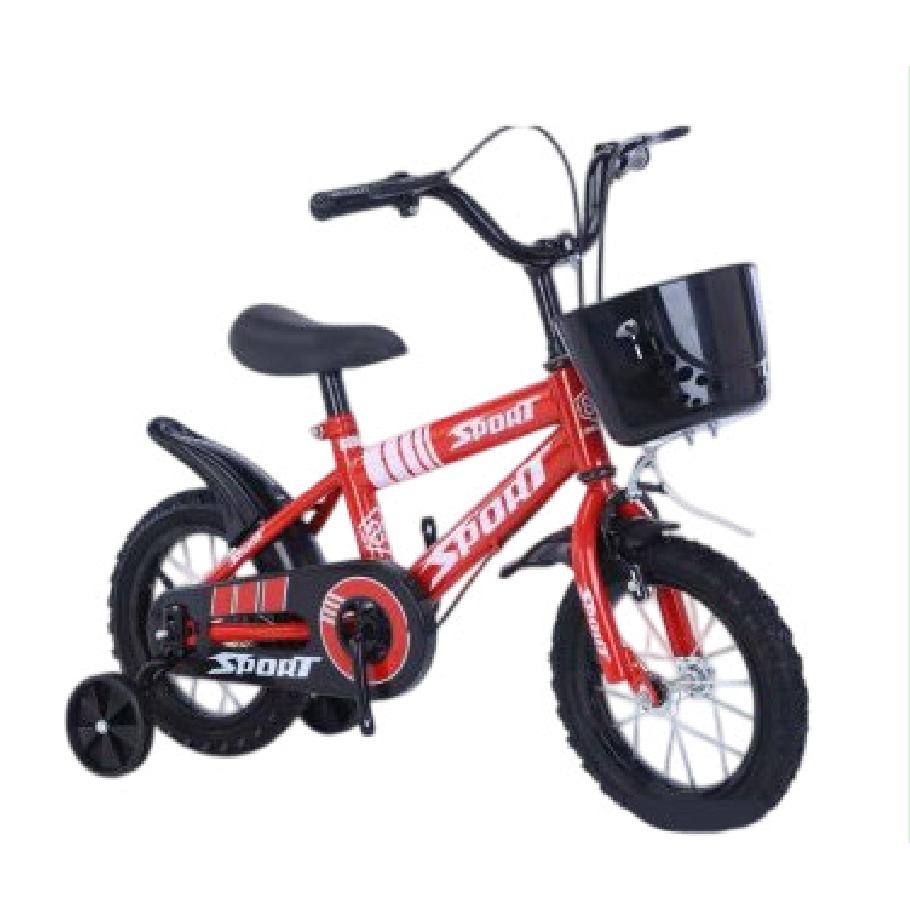 [EB-TY362697] Bicicleta Infantil Rodada 12 Rojo con Rueditas