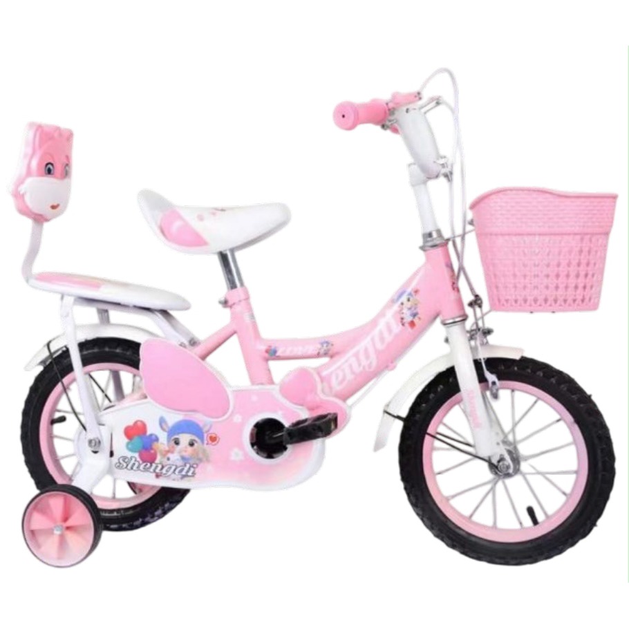 [EB-TY362972] Bicicleta Infantil Rodada 12 Rosa con Rueditas