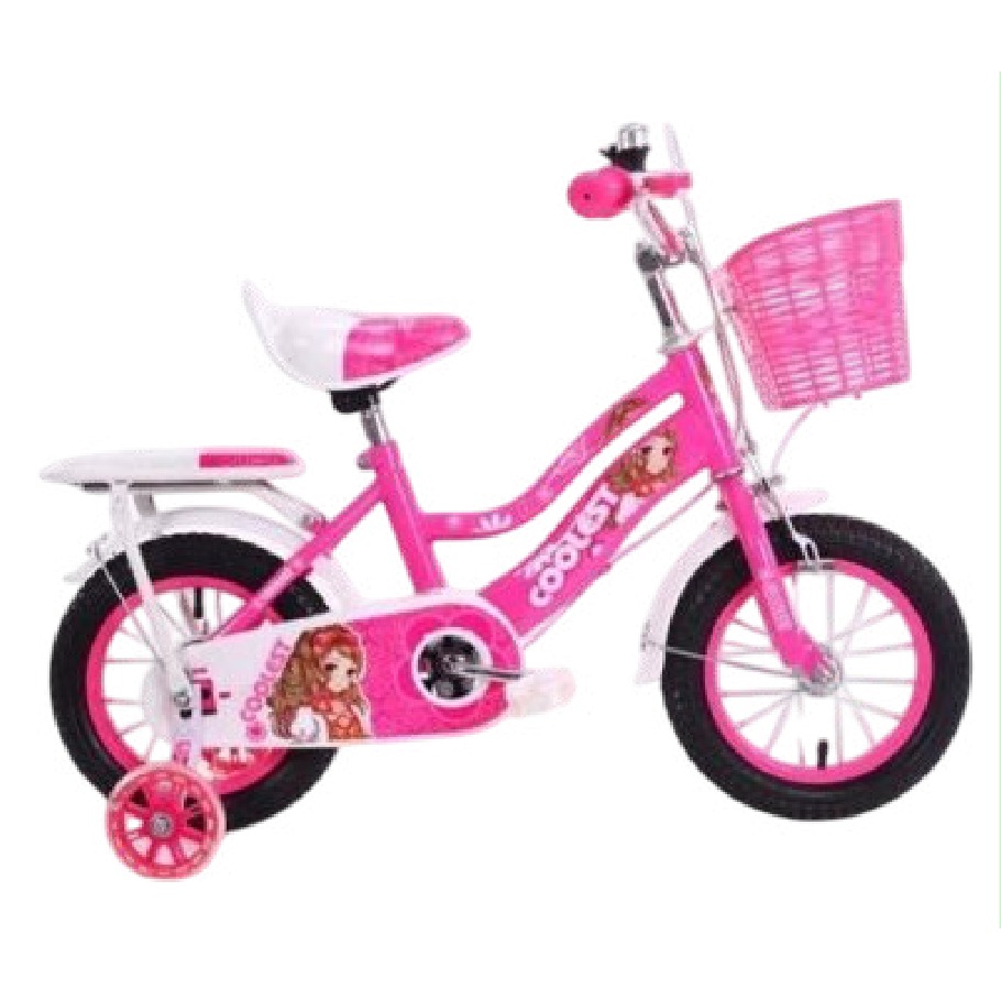 [EB-TY362805] Bicicleta Infantil Rodada 12 Fucsia con Rueditas