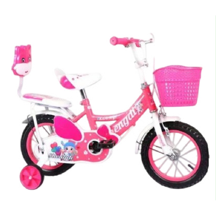 [EB-TY362973] Bicicleta Infantil Rodada 12 Fucsia con Rueditas