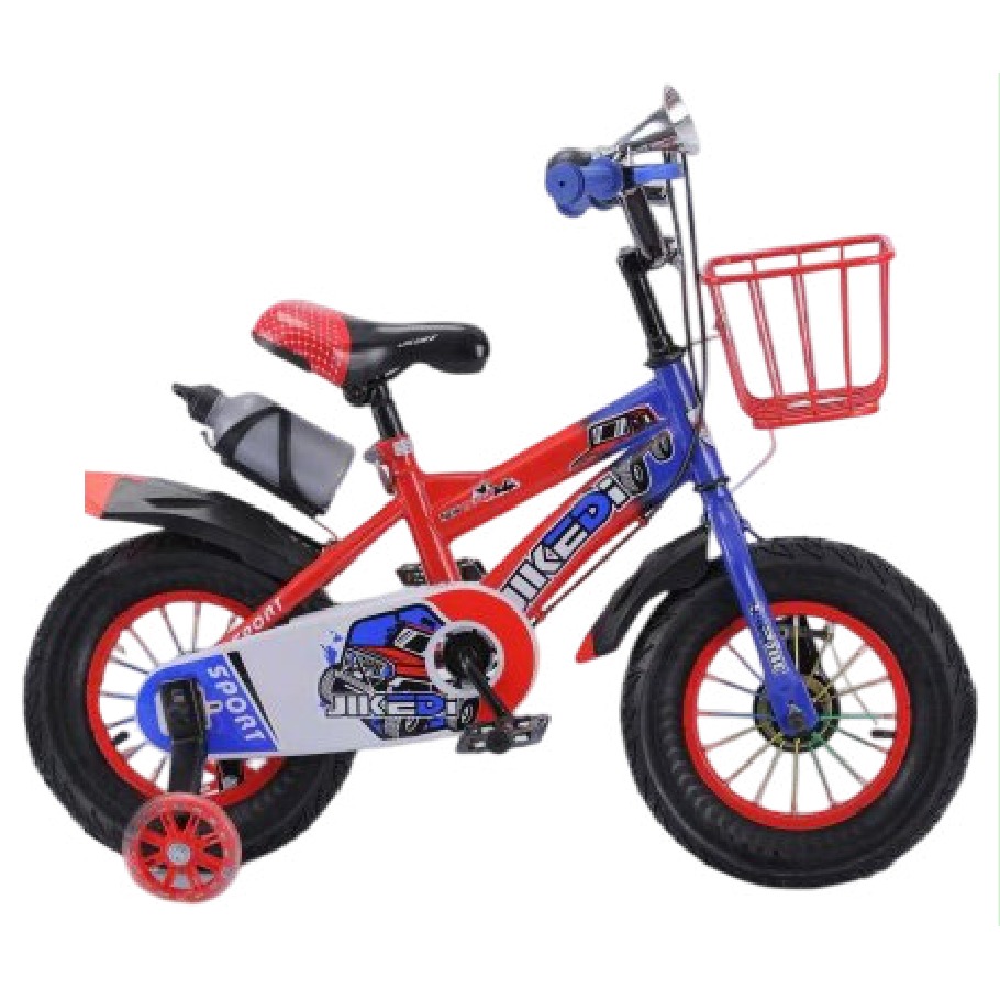 [EB-TY362883] Bicicleta Infantil Rodada 12 Rojo con Rueditas