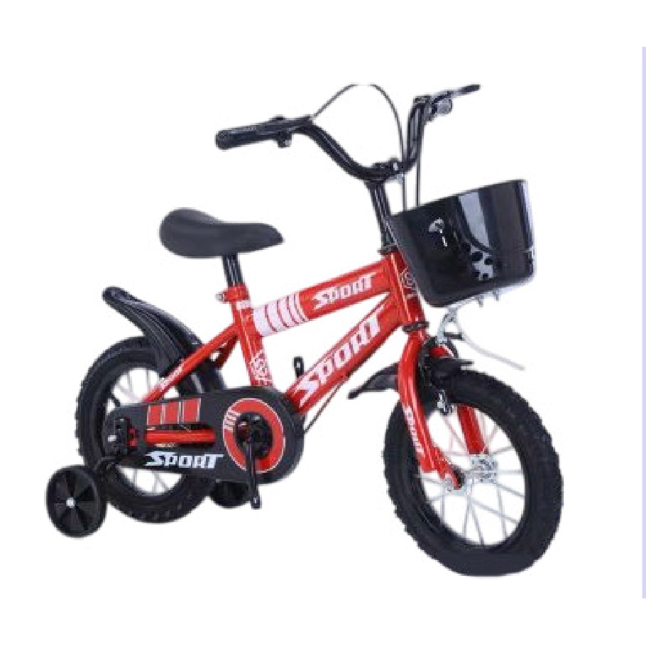 [EB-TY362702] Bicicleta Infantil Rodada 14 Rojo con Rueditas
