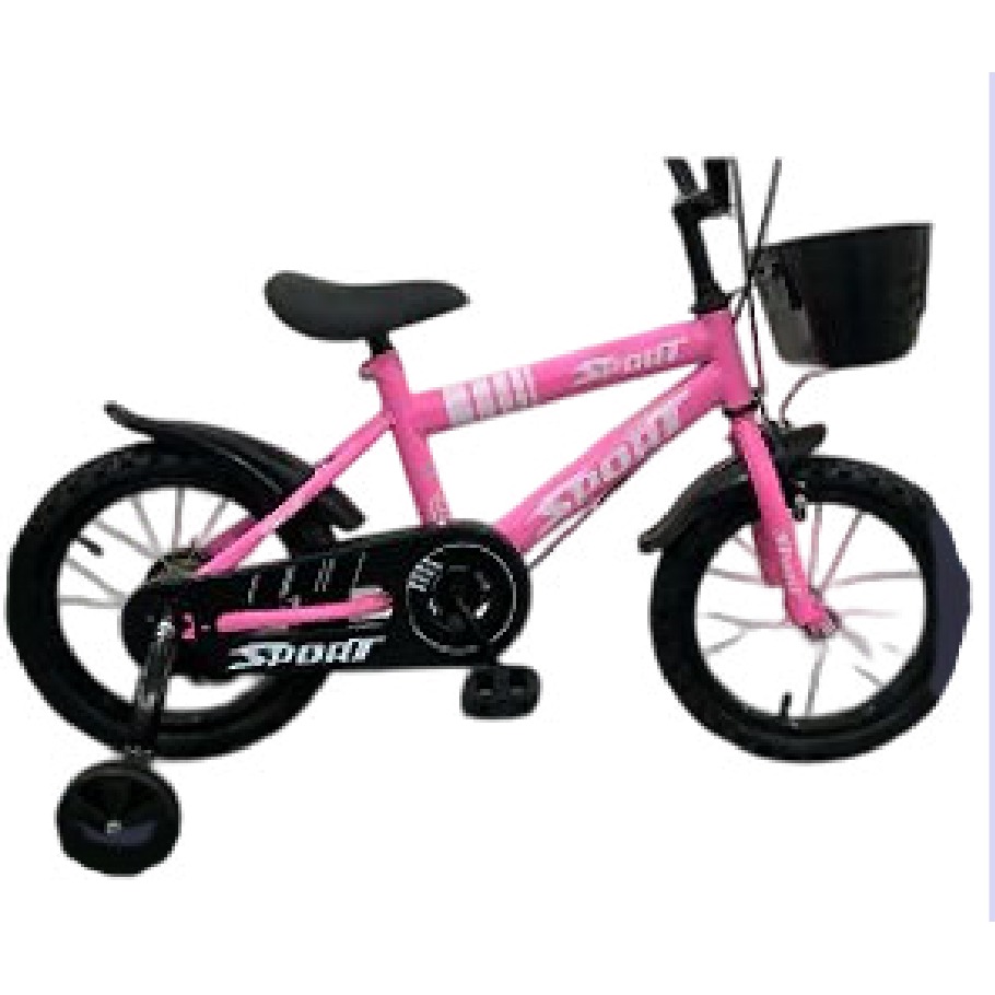 [EB-TY362705] Bicicleta Infantil Rodada 14 Rosa con Rueditas