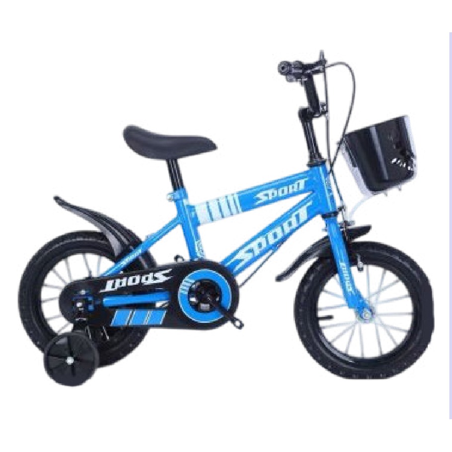 [EB-TY362701] Bicicleta Infantil Rodada 14 Azul con Rueditas