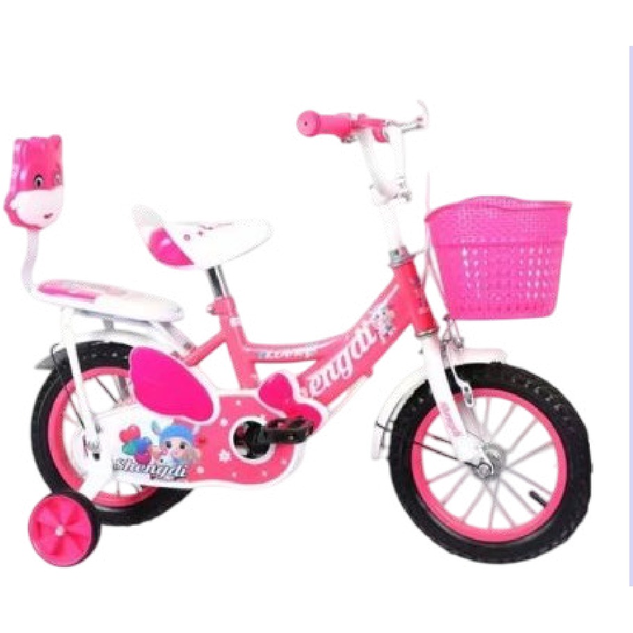 [EB-TY362976] Bicicleta Infantil Rodada 14 Fucsia con Rueditas