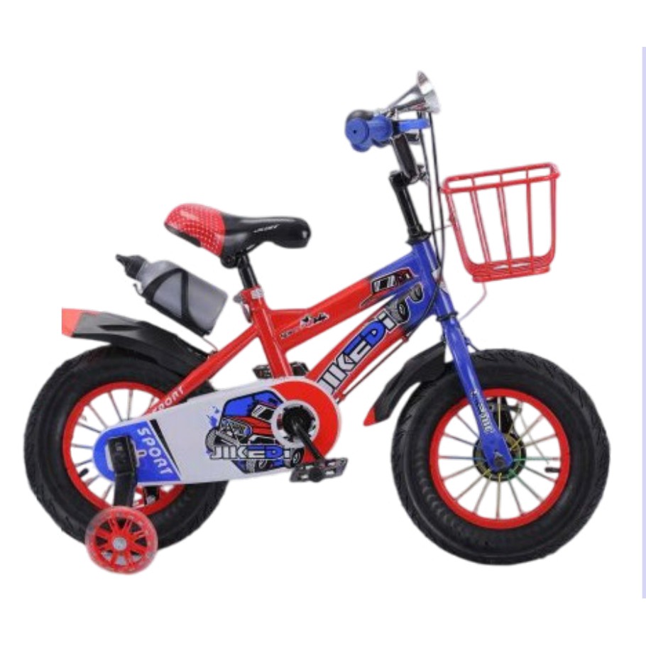 Bicicleta Infantil Rodada 14 Rojo con Rueditas