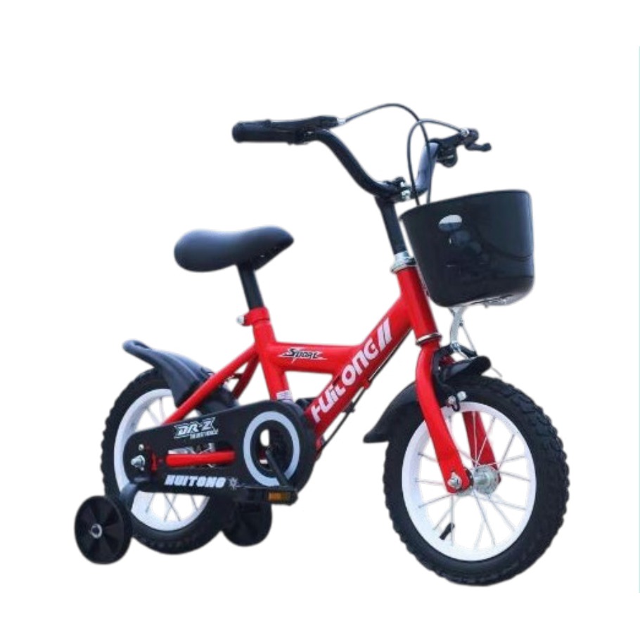 [EB-TY365898] Bicicleta Infantil Rodada 16 Rojo con Rueditas
