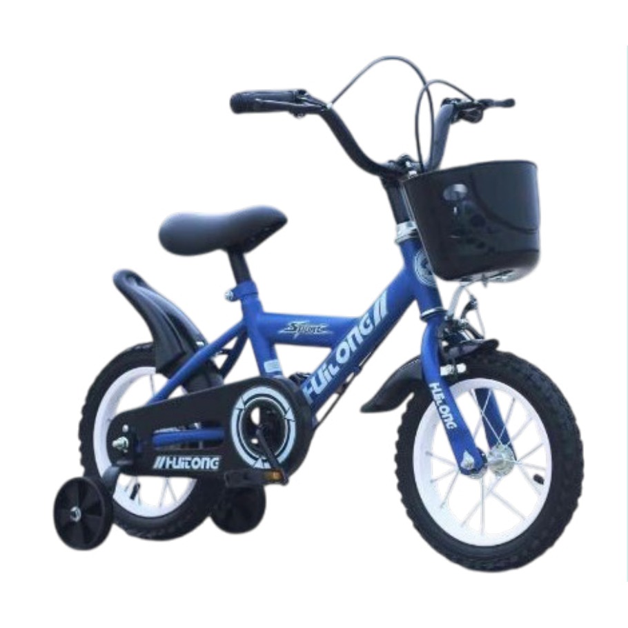 Bicicleta Infantil Rodada 16 Azul con Rueditas