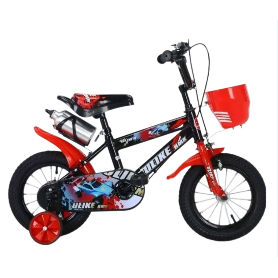 [EB-TY365855] Bicicleta Infantil Rodada 16 Rojo con Rueditas