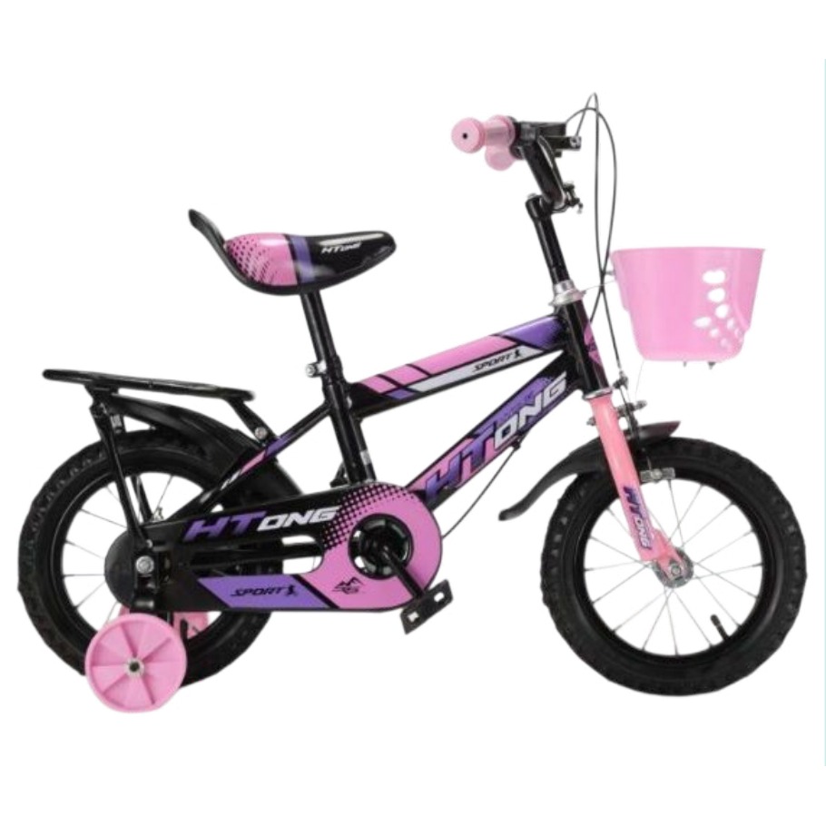 Bicicleta Infantil Rodada 16 Rosa con Rueditas