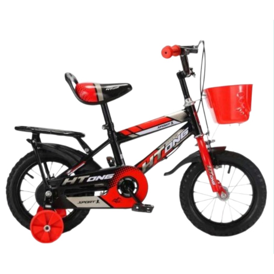 Bicicleta Infantil Rodada 16 Rojo con Rueditas