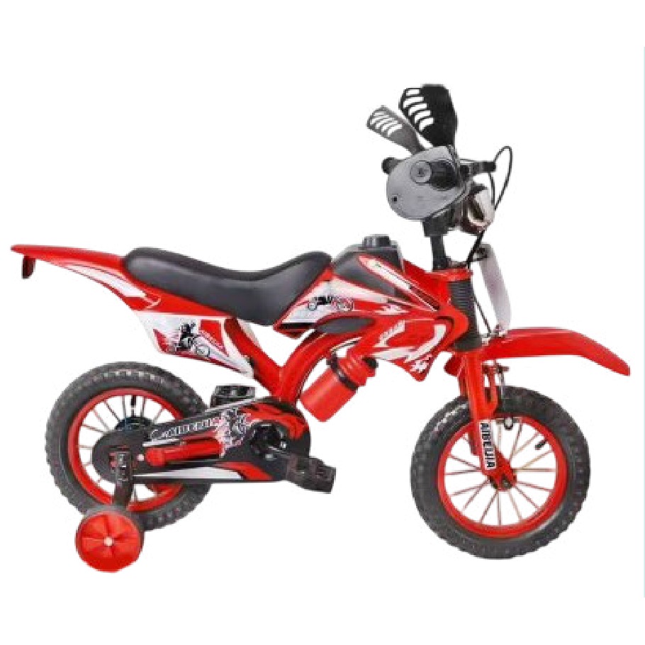 [EB-TY362998] Bicicleta Infantil Rodada 16 Rojo con Rueditas