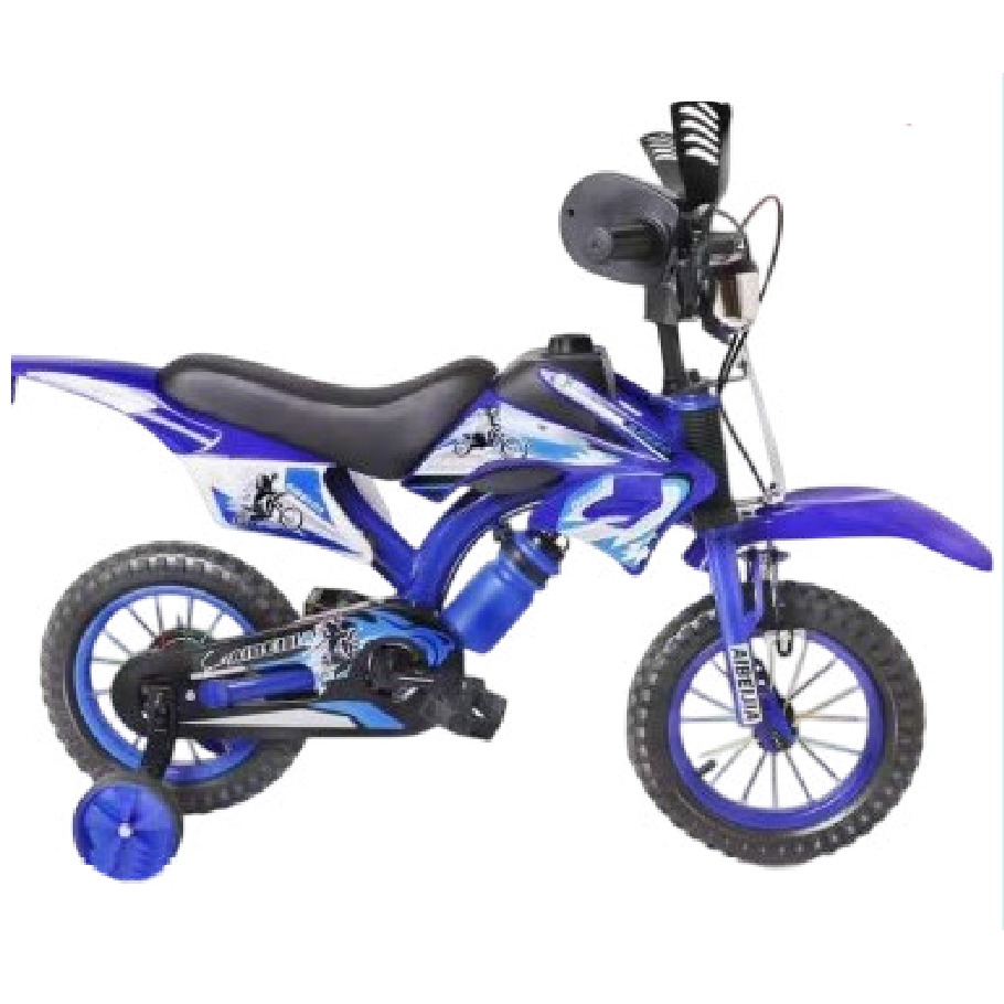 Bicicleta Infantil Rodada 16 Azul con Rueditas