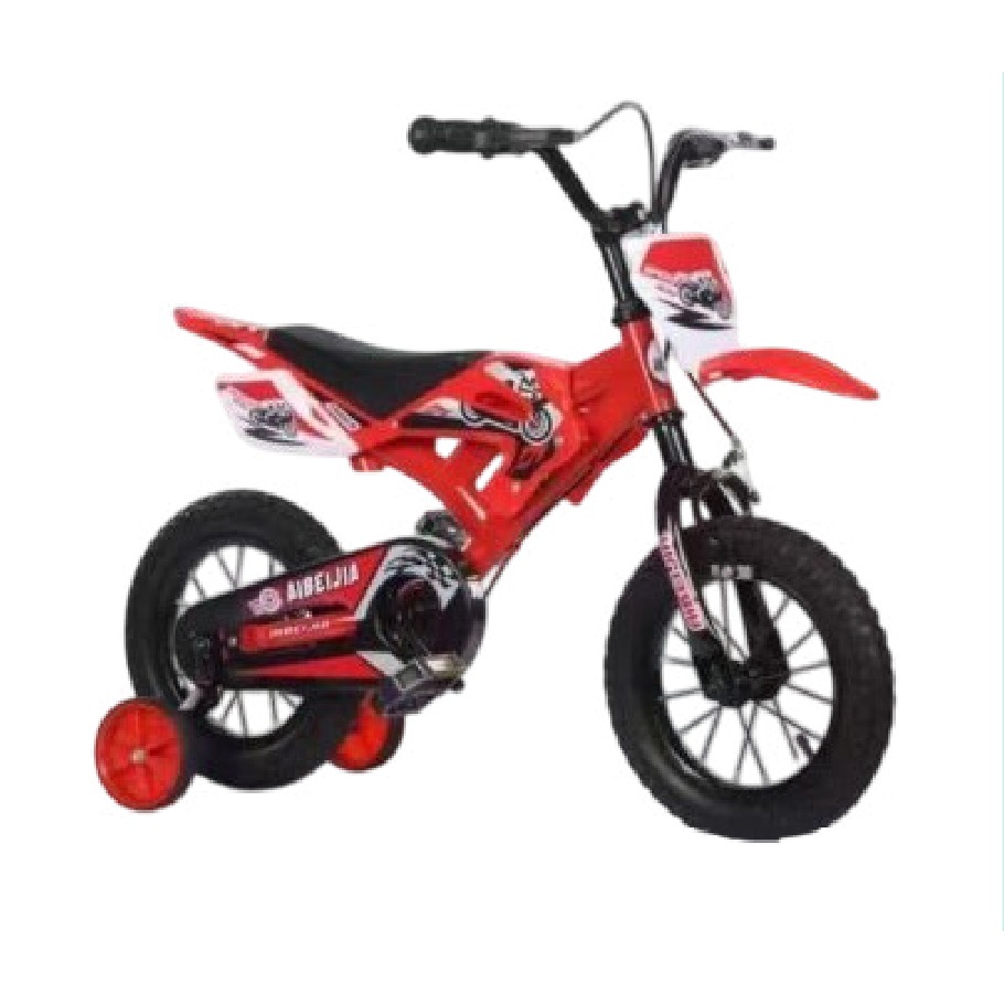 Bicicleta Infantil Rodada 16 Rojo con Rueditas