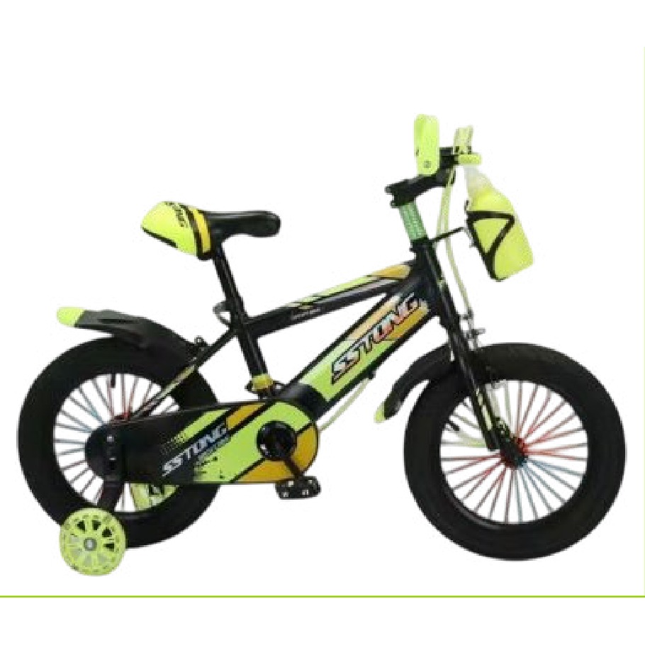 [EB-TY362722] Bicicleta Infantil Rodada 20 Amarillo con Rueditas