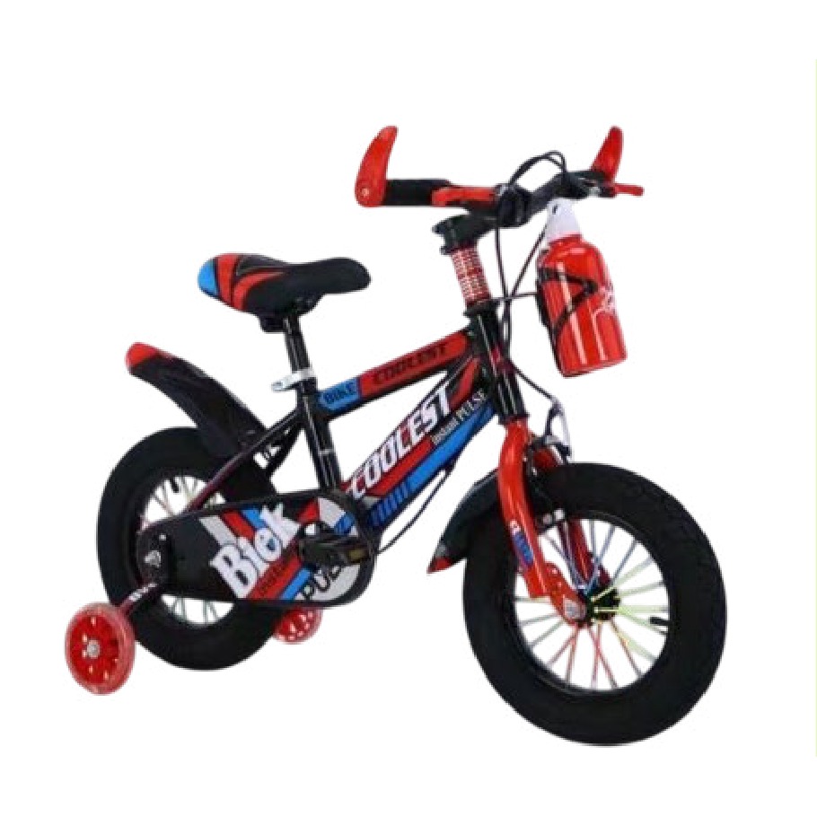 Bicicleta Infantil Rodada 20 Rojo con Rueditas