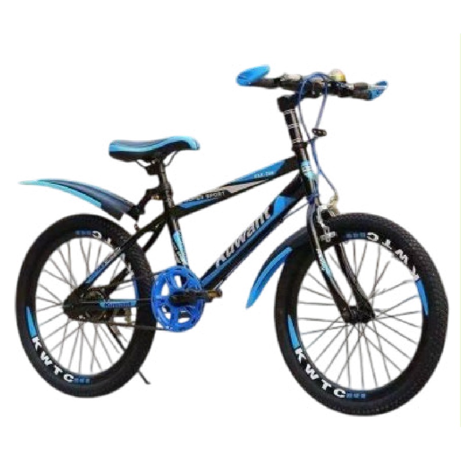 Bicicleta Infantil Rodada 20 Azul con Rueditas