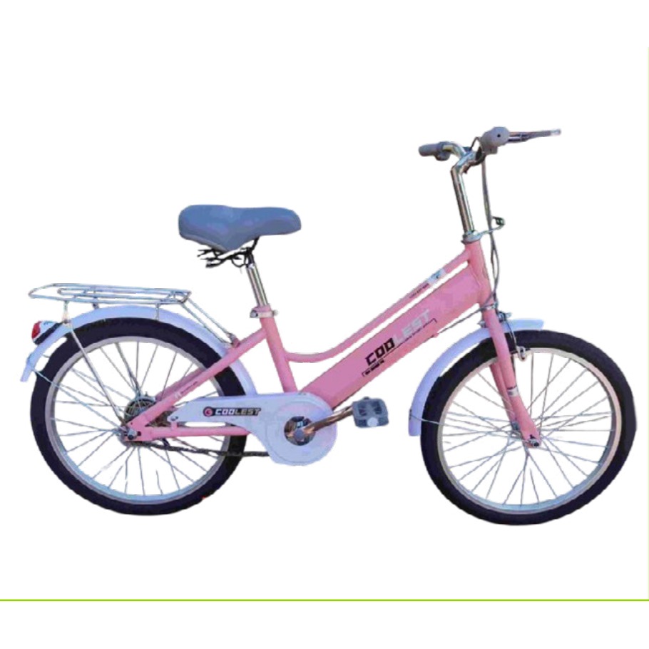 Bicicleta Infantil Rodada 20 Rosa con Rueditas