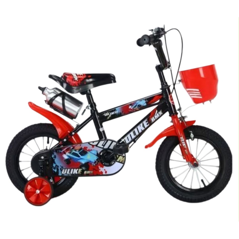 Bicicleta Infantil Rodada 20 Rojo con Rueditas
