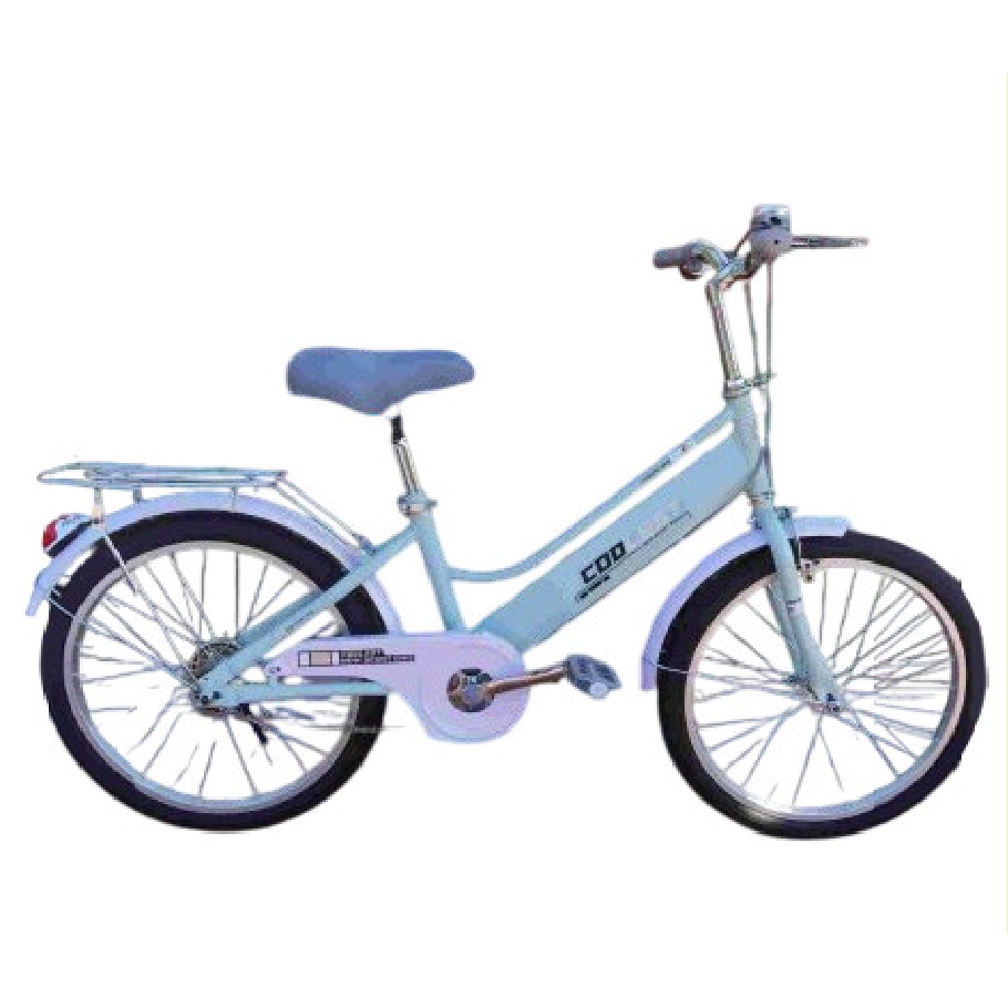 Bicicleta Infantil Rodada 20 Verde con Rueditas