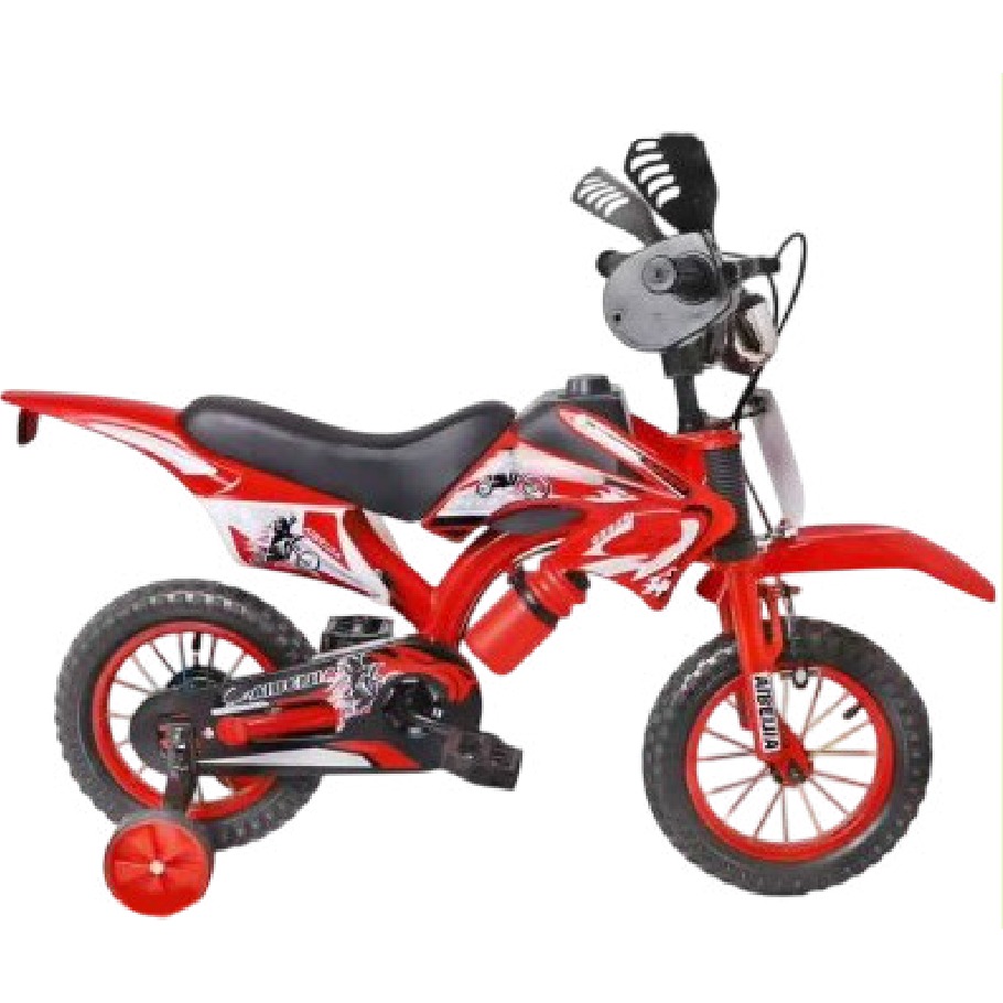 Bicicleta Infantil Rodada 20 Rojo con Rueditas