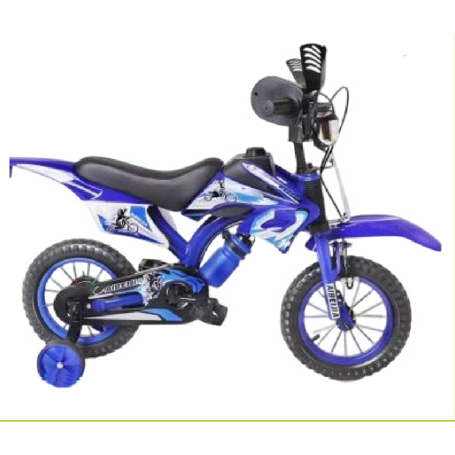 Bicicleta Infantil Rodada 20 Azul con Rueditas